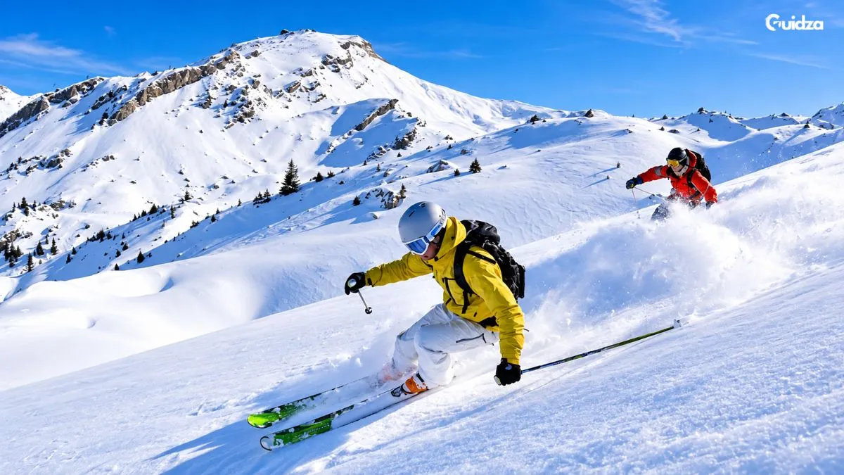 skiing in auli